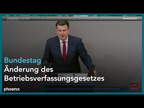 Bundestagsdebatte zur Änderung des Betriebsverfassungsgesetzes am 28.06.24