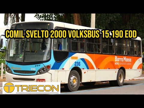✅️[ Centro X Amparo Via Santa Rita de Cássia ] Comil Svelto 2000 Volksbus 15.190 EOD
