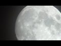 Очередная съемка Луны и опять с летающем обьектом 