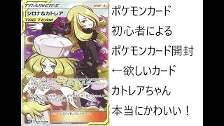 ポケモンカード初心者のポケモンカード開封動画（ゆっくり実況）