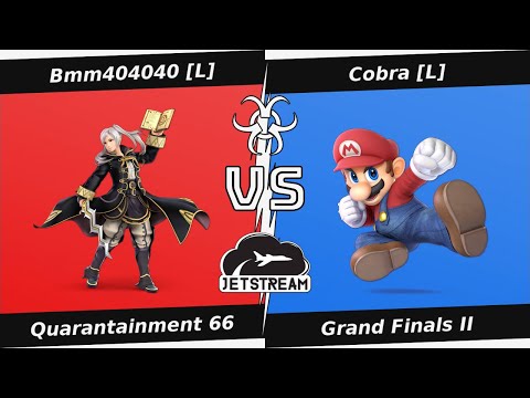 Quarantainment 66 Grand Finals II - Bmm404040 [L] (Robin) Vs Cobra [L] (Mario) - SSBU