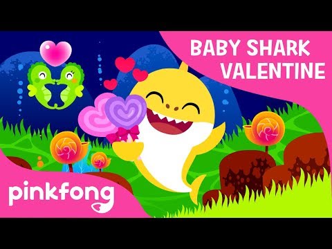 Valentine's Day Sharks❤️ | JAW-SOME Valentine | Best Kids Songs | Pinkfong Songs for Children