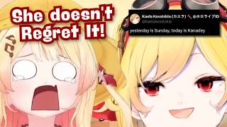 at this point KAELA will never call her as "KANADE" again (Monday-chan? Kanaday!?)