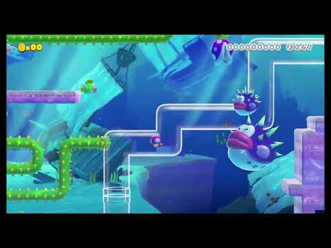 Super Mario Maker 2:  Aquarium