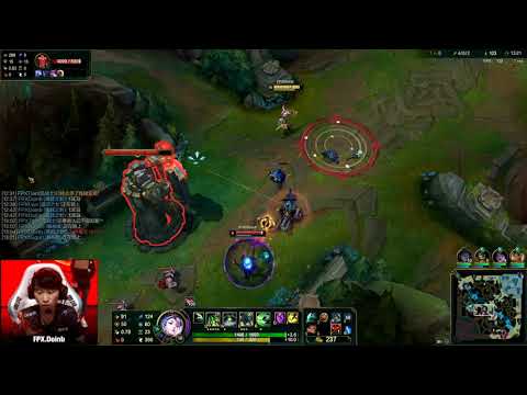 [Doinb Akali POV vs Scout Orianna] LPL Spring Playoffs 2021 - FPX vs EDward Gaming - Game 5