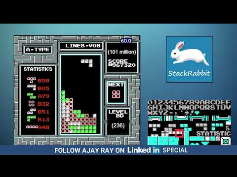 Ai StackRabbit broke Tetris