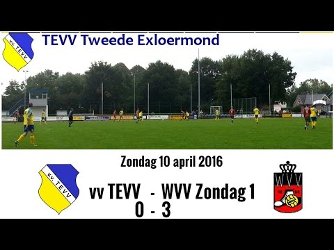 2016 04 10  TEVV   WVV Zondag  0 - 3