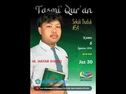 Siswa Santri SMA Muhammadiyah Pacitan Tasmi’ Hafalan Juz 30 Sekali duduk