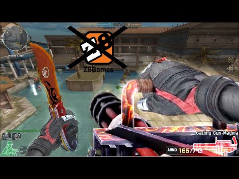 Crossfire NA ( Đột Kích ) 2.0 : Gatling Gun Magma - Hero Mode X - Zombie V4