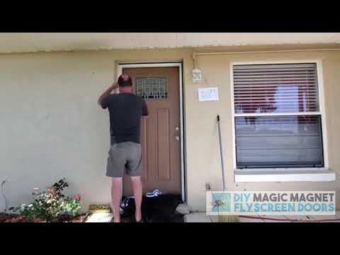 Moustic'air : Insekten-moskitonetz Für Tür Mit Magnetverschluss