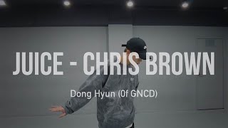 [影音] 東炫 - JUICE (CHRIS BROWN) DANCE COVER