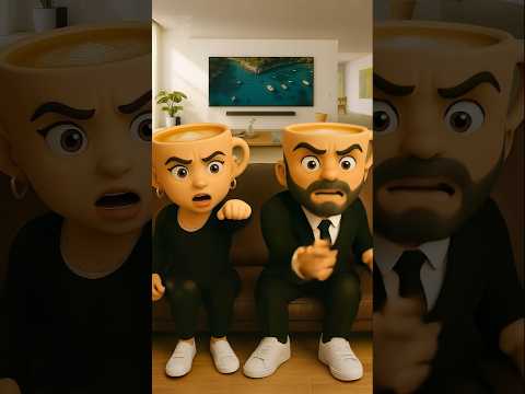 Brainrot Baby broke the TV😠🔨📺#tungtungtungsahur #ballerinacappuccina #brrbrrpatapim #BrainrotParents