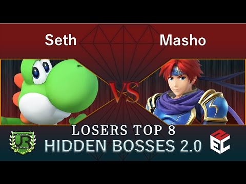 Hidden Bosses 2.0  LOSERS TOP 8 - Seth (Yoshi) vs Masho (Roy, Corrin)