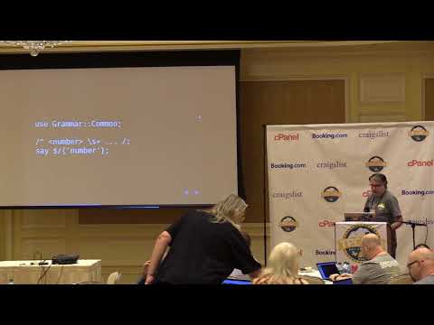 Jeffrey Goff - "Reduce, Reuse, Recycle – Parsing in Perl 6"