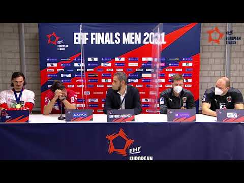Press conference | SC Magdeburg vs Füchse Berlin | Final | EHF Finals Men 2021