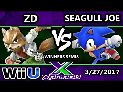 S@X 195 - InC | ZD (Fox) Vs. InC | Seagull Joe (Sonic) - SSB4 Winners Semis - Smash for Wii U