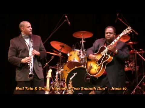 James Ross @ "  Smooth Duo" - Rod Tate (Saxophone) - Gregg Haynes (The Happy Guitar) - Jross-tv