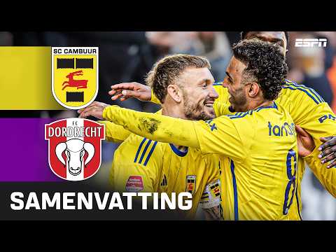 SC Sport Club Cambuur Leeuwarden 1-1 FC Dordrecht 