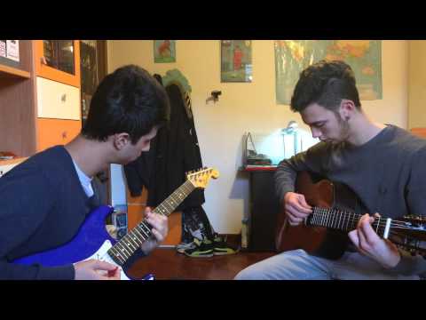 Wish you were here - Pink floyd - duetto chitarra cover