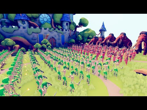 150X GREEN GOBLINS SPOOKY FACTION vs ALL FACTIONS - Totally Accurate battle Simulator TABS