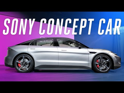 索尼Vision-S概念車首曝 (Sony Vision-S concept car first look)