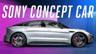 Sony Vision-S concept car first look