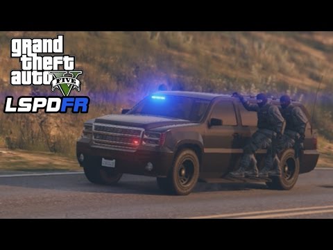 GTA 5 - LSPDFR Playing As A Cop SP - Episode #36: SWAT Patrol 6 - Rough Night in Richman