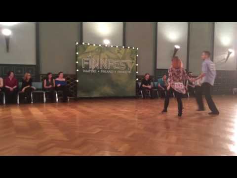 Finnfest 18.6.2016 Advanced Jack & Jill final Andrei Navolotsky & Hanna Ojanaho