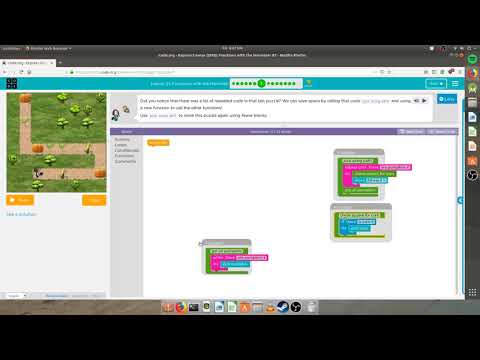 Code.org Lesson 21 All Puzzle Solutions