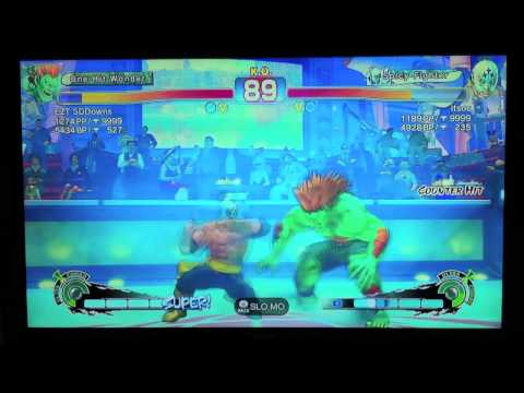SSF4AE ver 2012 Blanka Vs El Fuerte