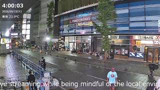 【LIVE】新宿・歌舞伎町 ライブカメラ 2026/08/10 00:00〜 live webcam