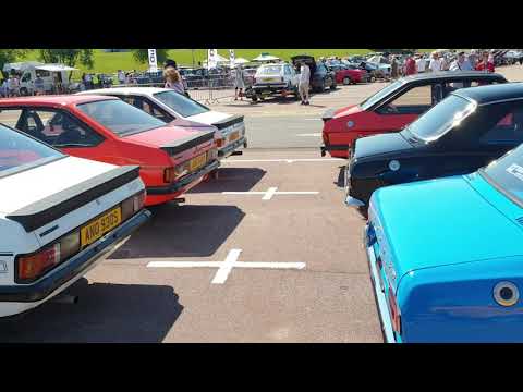 Ford Escort Mk1 & 2 at classic Ford day