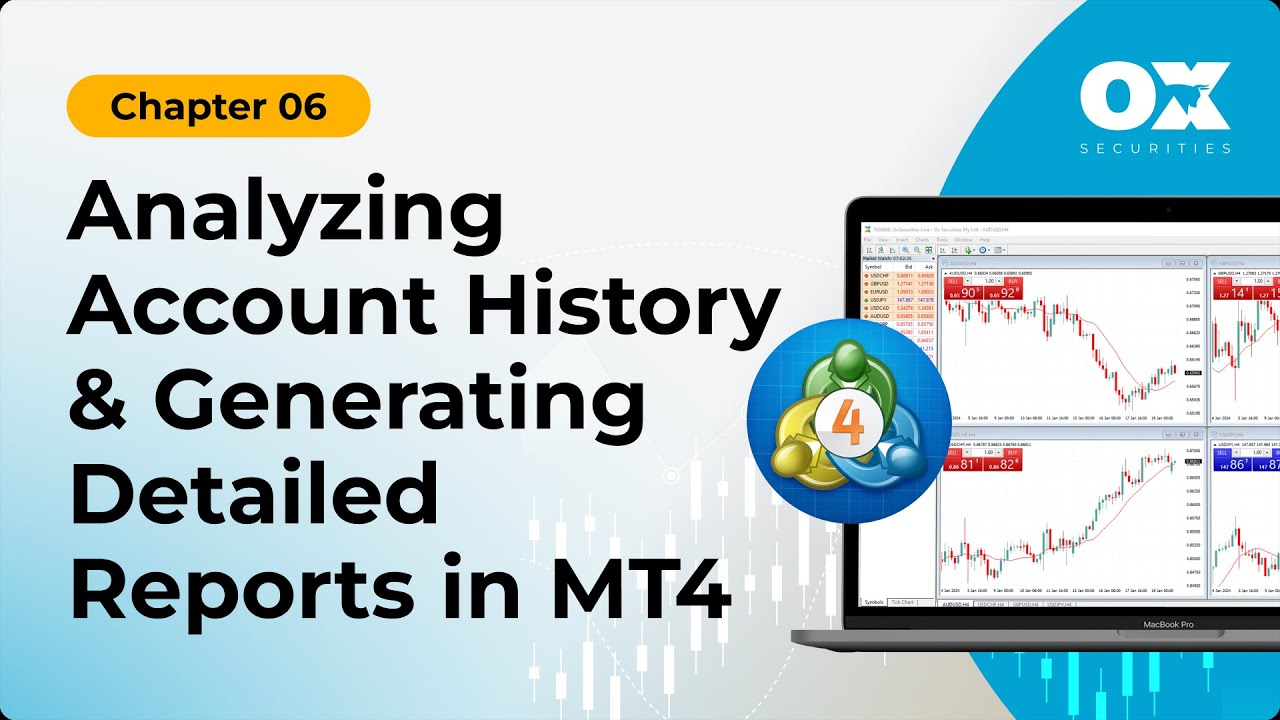 第 6 章 - 账户历史和详细报告 - MT4