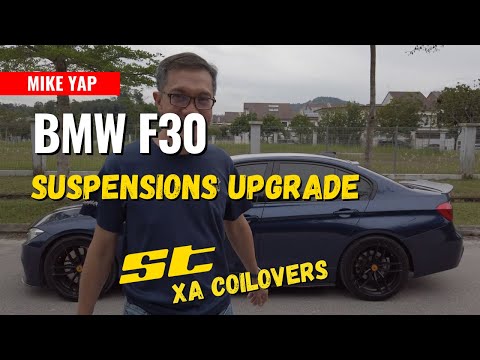 BMW F30 320i | ST XA COILOVER CUSTOMER REVIEW | SUSPENSION UPGRADE