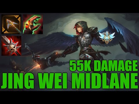 My autos started doing 1000 damage, Jing Wei Midlane - Smite Grandmasters Ranked