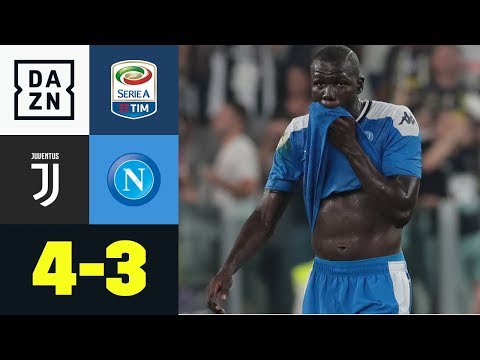 Pechvogel Koulibaly entscheidet 7-Tore-Kracher: Juventus - Neapel 4:3 | Serie A | DAZN Highlights