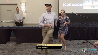 Scott Moore wins the APP Pickleball Icon Award - Pickleball Award Speech