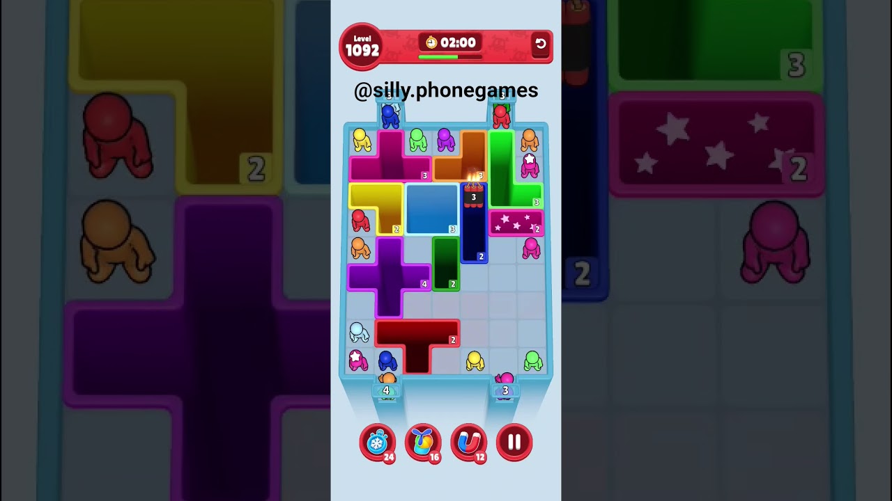 Drop Away Level 1092 Walkthrough Solution