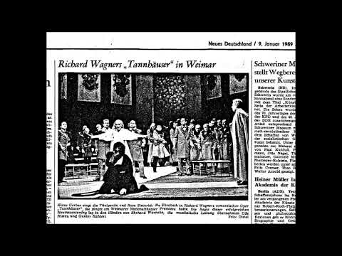 Wagner: Tannhäuser - Act III (Weimar GDR 1988)