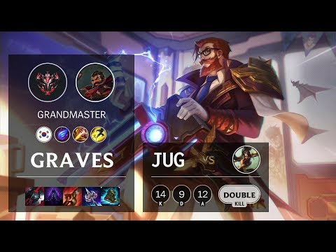 Graves Jungle vs Nidalee - KR Grandmaster Patch 10.6