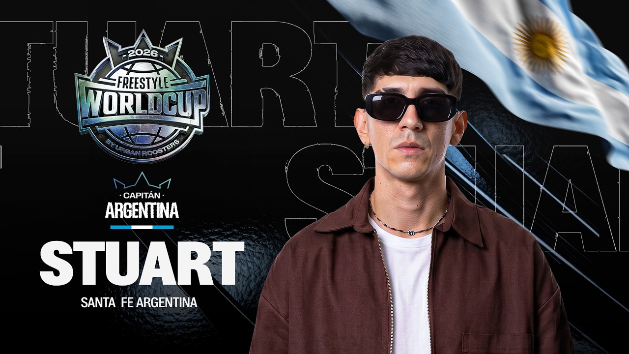Stuart liderará al team Argentina en el mundial | Freestyle World Cup