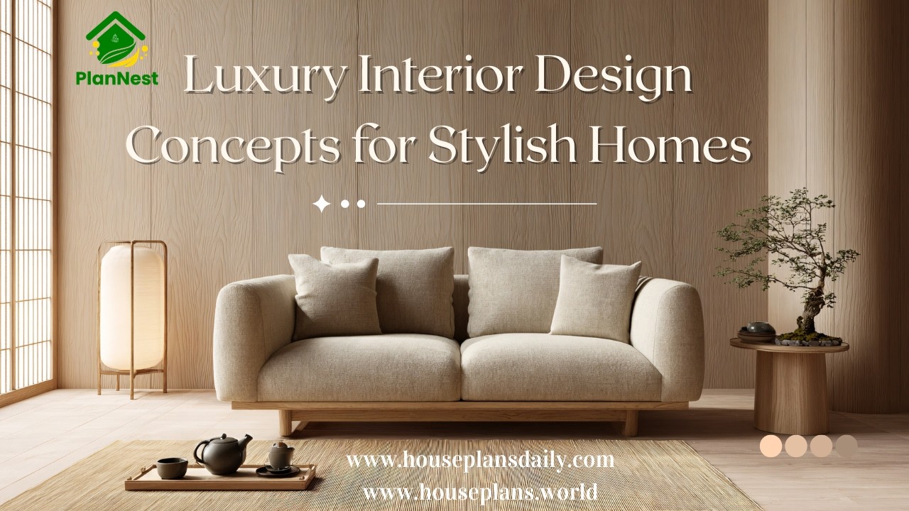 Luxury Interior Design Concepts for Stylish Homes