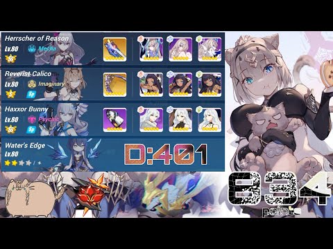 [Honkai Impact 3 SEA] EX Abyss RL (D401) - Huodou (Ice) [834 pts] HR(SS) RC(S) HB(SS) Wedge 2* uwohh