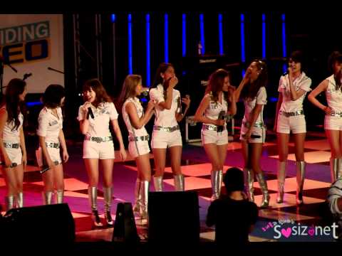 [Fancam] 110517 SNSD - Interview@Hanyang University Festival