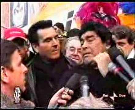 Maradona parla di Pantani