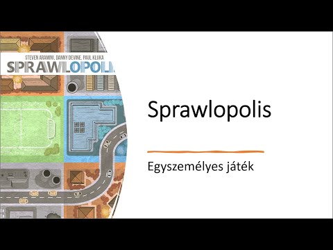Sprawlopolis - Egyszemélyes játék - Robert SoloPlay