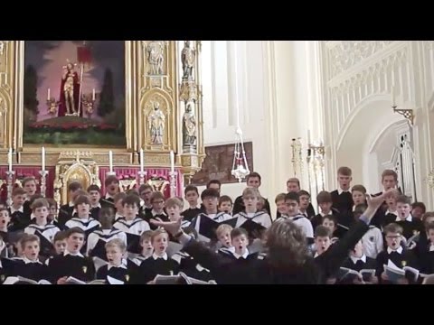 BACH - Wiener Sängerknaben, Tölzer Knabenchor & Augsburger Domsingknaben sing together