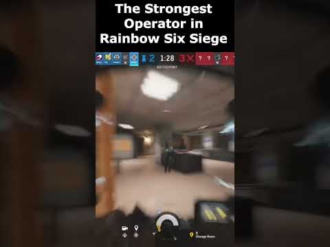 The Strongest Operator in Rainbow Six Siege