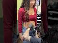 I GOT MY BELLY BUTTON PIERCED Bellybuttonpiercing Vlog Shorts Daughter Piercing