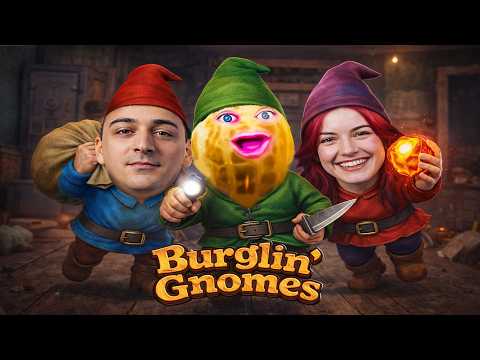 TheBurntPeanut Can’t Stop Laughing in Burglin’ Gnomes Chaos w/ Friends